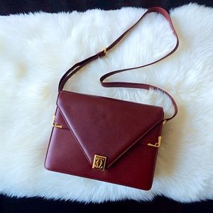 Vintage Cartier “Must de Cartier” Shoulder Bag